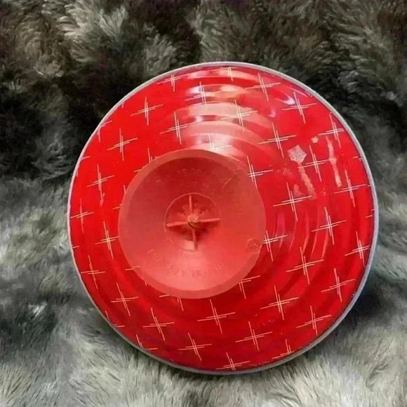 Vintage Large Metal Tin Toy  Spinning Top Toy - Picture 6 of 17